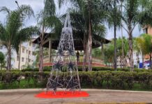 Nove pontos ganham iluminação e decoração especial de Natal em João Monlevade