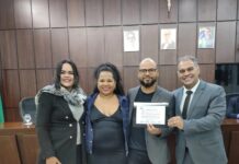 Câmara Municipal presta homenagem à Escola de Música pelos 20 anos de fundação