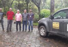 Representantes da Unifei e Instituto Espinhaço visitam Parque do Areão