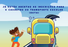 Cadastro para transporte escolar (Rota) vai até o dia 27 de janeiro nas escolas